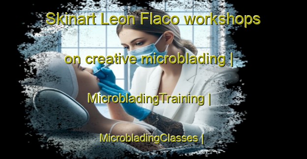 Skinart Leon Flaco workshops on creative microblading | MicrobladingTraining | MicrobladingClasses | SkinartTraining-Mexico
